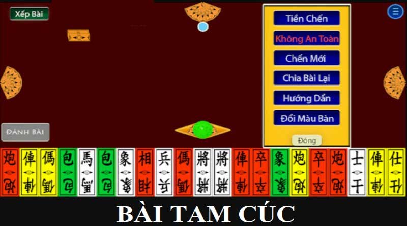 Cách chơi bài tam cúc BJ888 đơn giản dễ chiến thắng
